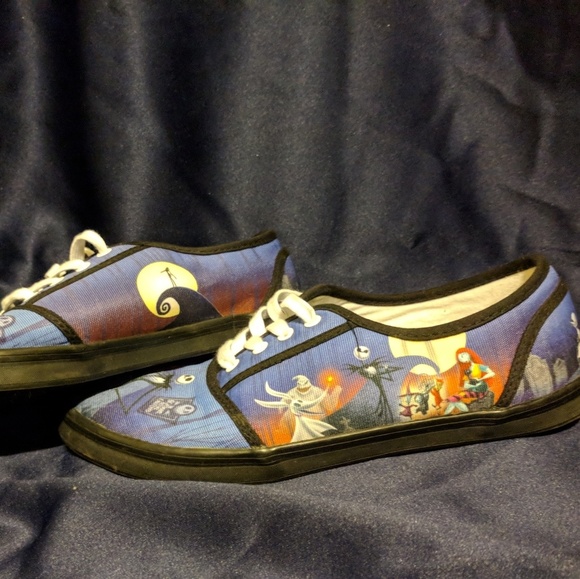 bradford exchange nightmare before christmas shoes
